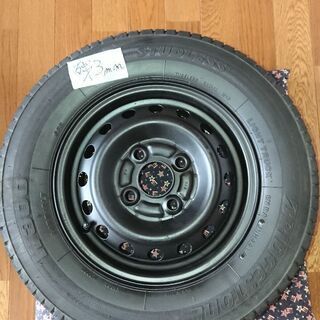 早めの準備、中古スタッドレスタイヤの画像