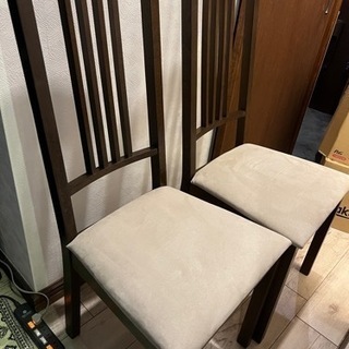 IKEA ダイニング　テーブル　イス　２脚　BORJE