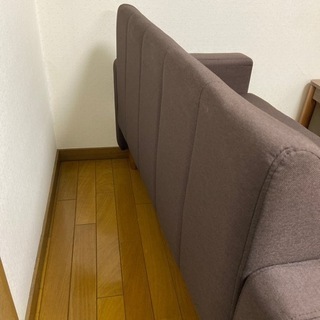 【無料お譲り】2人がけソファの画像