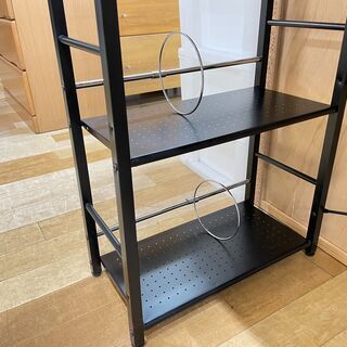 サイドラック付テーブル【トレファク岸和田店】の画像