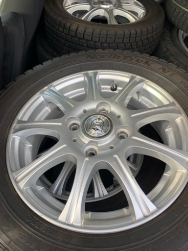 アルミ付きスタッドレスタイヤセット