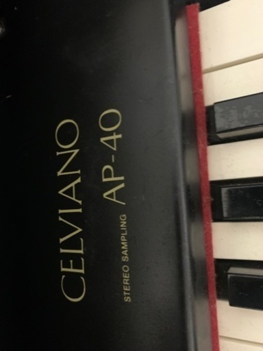 【CASIO】中古電子ピアノ【通電確認済】