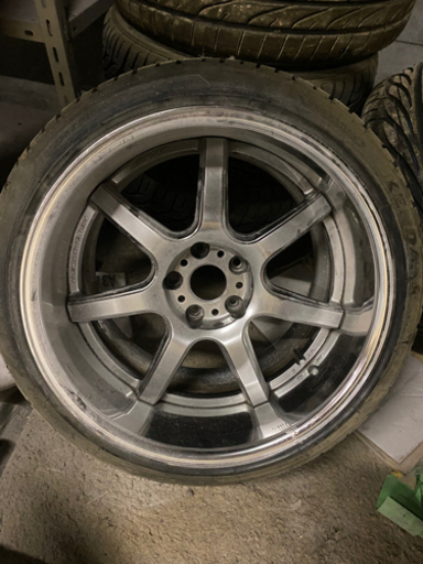 t7r 2p 18インチ　2本ホイールのみ！