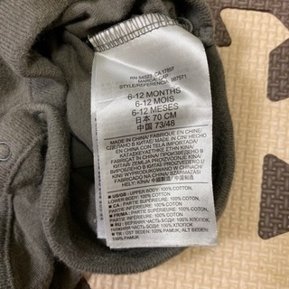 70cm baby gap ロンパースの画像