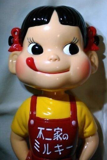不二家 ペコちゃん 100周年記念 復刻版 首振り人形