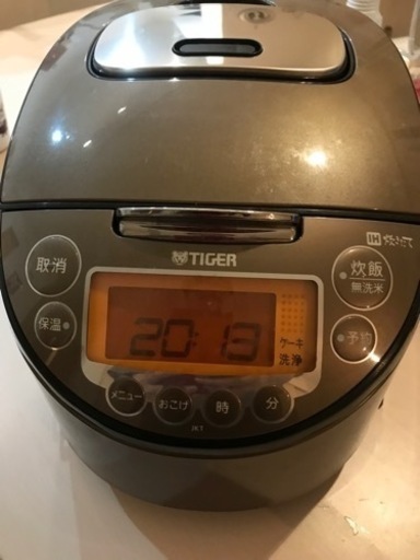 タイガーの炊飯器五合