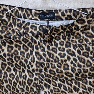 【値下げ】VICTORIOUS 【ヒョウ柄】 ショートパンツ 32inchの画像