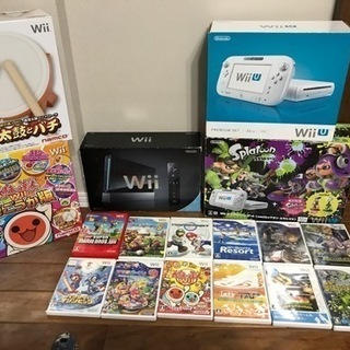 Ｗii,ＷiiU,ソフト13点、おまけ付き