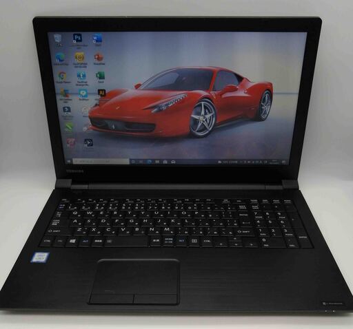 東芝ノートパソコン i5（中古）、8GBのメモリ、SSD256GB、15.6画面、Intel UHD Graphics 620、Windows10, Office2019, Photoshop2021, Illustrator2021,Corel2021, FilmoraX。