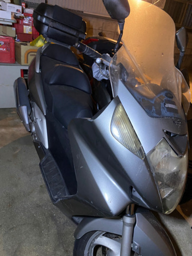 ビッグスクーター　シルバーウィング　600cc PF01 ガンメタ