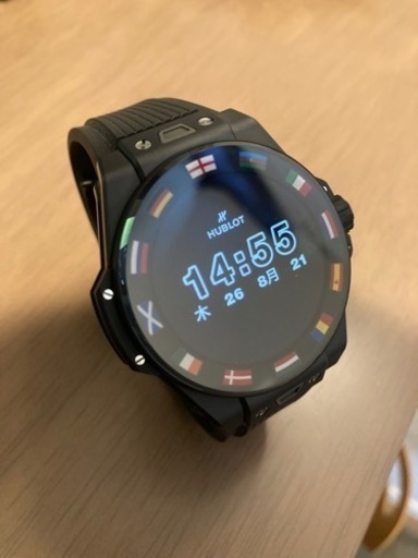HUBLOTビッグバンe 新品同様　EURO2020限定品