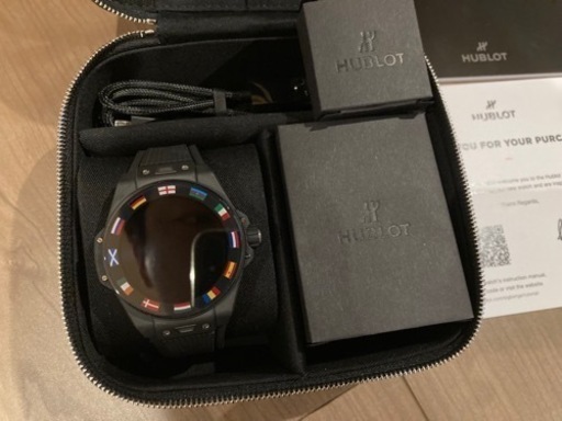 HUBLOTビッグバンe 新品同様　EURO2020限定品
