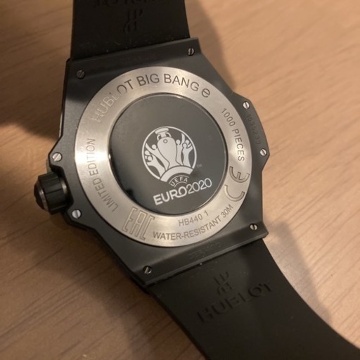 HUBLOTビッグバンe 新品同様　EURO2020限定品