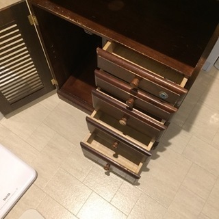 電話台、小物収納の画像