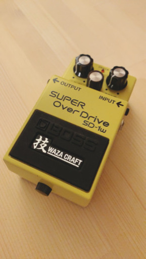 エフェクター、PA機器 BOSS SUPER OverDrive WAZA CRAFT SD-1W