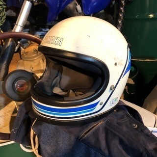 ヤマハヘルメットrz250に！