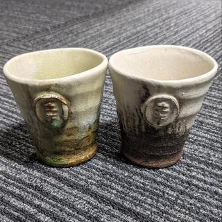 【美品】ペア湯呑みの画像