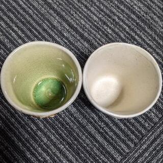 【美品】ペア湯呑みの画像