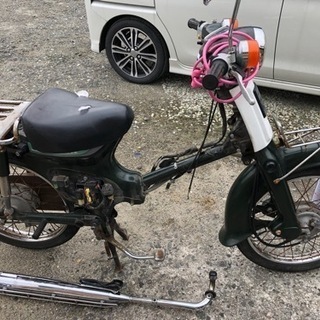 スーパーカブ 70  エンジンなし　書類ありの画像
