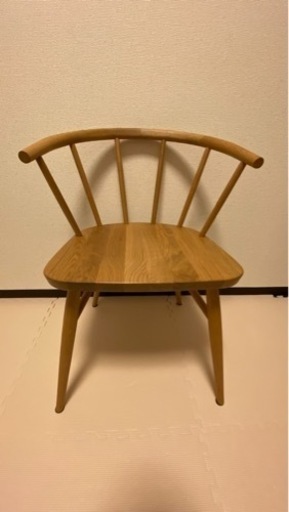 無印良品 オーク材 ダイニングセット 椅子３脚