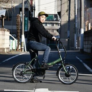 20インチ電動アシスト自転車折り畳み
