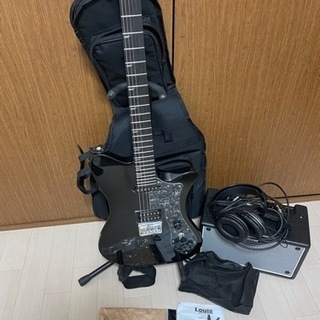 【値下げ】ビギナーからok RYOGA  SKATER\LE エレキギター、アンプその他おまけセット 値下げ】ビギナーからok RYOGA SKATER\LE エレキギター、アンプその他