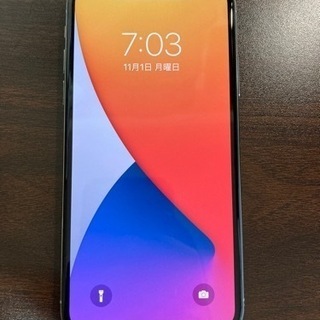 【値下げ】iPhone X 256GB シルバー　