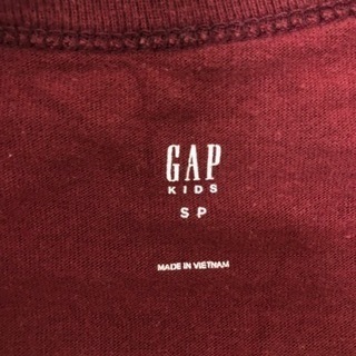GAP 子供　ロンT ロング　Tシャツ　キッズ　kids 120 キャンプ　アウトドアの画像