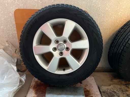 【バリ山】30ハリアー純正 17”スタッドレスタイヤ G075 225/65r17 4本