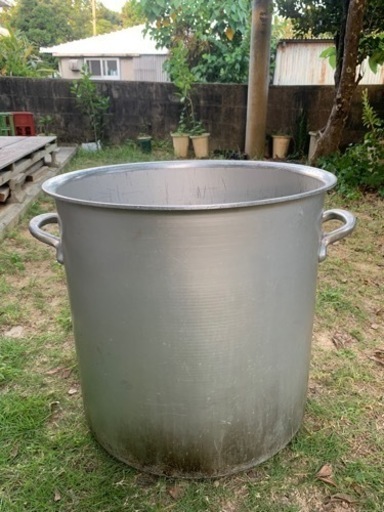 特大　アルミ　寸胴　鍋