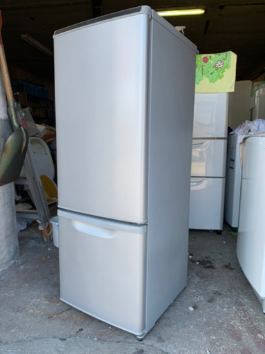 札幌市内配送無料 3ヶ月保証 2018年製 美品 パナソニック 2ドア冷凍冷蔵庫 168L NR-B17AW-S