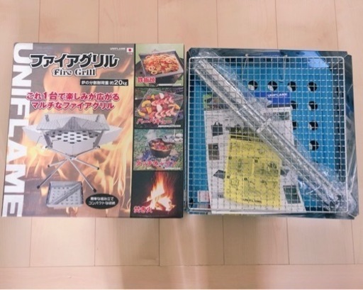 【新品・未使用】ユニフレーム　ファイアグリル　68304