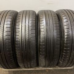 DUNLOP ENASAVE EC300+ 195/65R16 16インチ 夏タイヤ 4本 2020年製 ライズ ロッキー アテンザセダン等　(TB437) クレジットカード QRコード決済可能