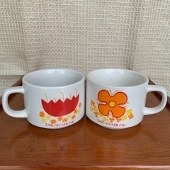 タカラブネマグカップ(口径8cm 深さ6､5cm) 未使用品