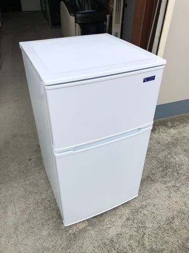 【動作保証あり】YAMADA SELECT 2019年 YRZ-C09G1 90L 2ドア 冷凍冷蔵庫【管理KRR340】