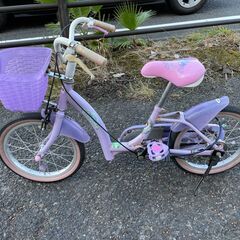 キッズ自転車　ちいさなプリンセス ソフィア　補助輪　【リサイクル...
