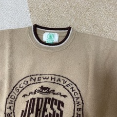 オンワード樫山のJPRESSゴルフクラブのセーターキャメルのみの画像