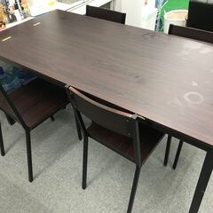 ダイニングテーブル セット　テーブル1点　チェア 4点