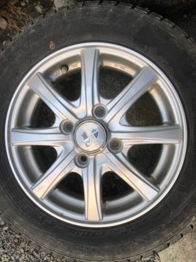 ［取り引き中］軽自動車　スタッドレス　アルミセット　155/65R13  溝あり　グッドイヤー