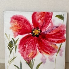 お部屋が明るくなる花の絵