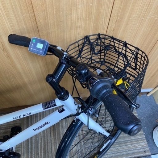 美品 2020 電動アシストクロスバイク パナソニック Velo-Star 8Ah AUTOモードで約36km