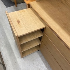 オーク無印キッチンボードの画像