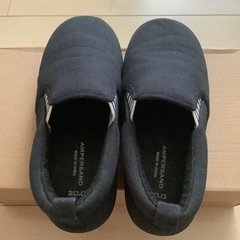 キッズ☆黒スリッポン
