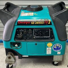 デンヨー　インバーター発電機　GE-2800SS-IV2　バッテリー欠品