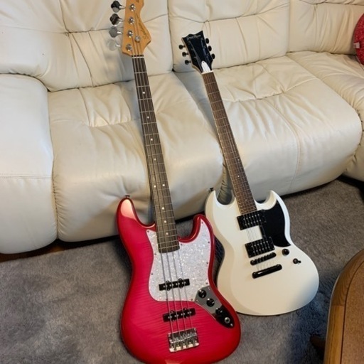 さらに割引ドン！美品調整済★ エレキギター&ベース セット