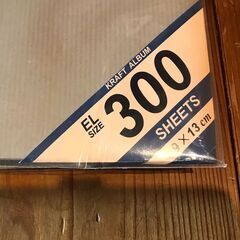フォトアルバム　L版300枚収納✕6冊　未使用　中古品　早めに取りにいらしてくださる方に差し上げます。の画像