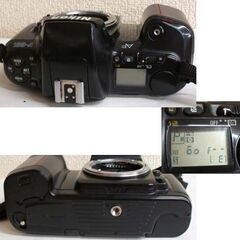 シャッター切れる★ニコン F-601 AF ボディ ケース付き 一眼レフカメラ フィルム Nikon オートフォーカス ☆ PayPay(ペイペイ)決済可能 ☆ 札幌市 豊平区 平岸の画像