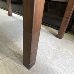 便利な4段階調節!!格安自社配送!!激安家具調こたつ!!ダイニングテーブルにもの画像