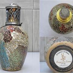 ss2868　未使用品　Ashleigh&Burwood　フレグランスランプ　エンペラーオブマーズ　アシュレイ＆バーウッド　アロマランプ　輸入雑貨　ランプL　オイル　ウィック　触媒燃焼　空気清浄作用の画像