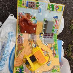 トミカハンディ立体マップ工事現場の画像